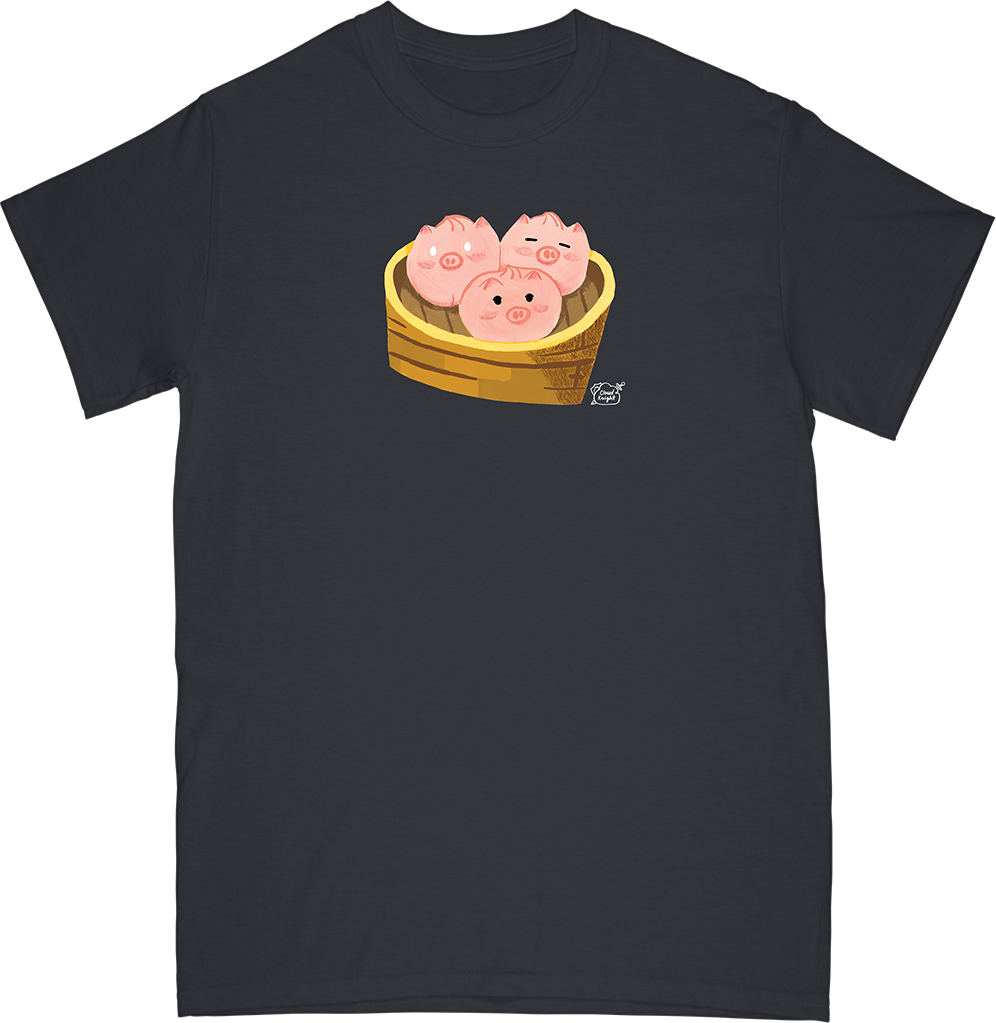 Triplet Pig Buns T-Shirt