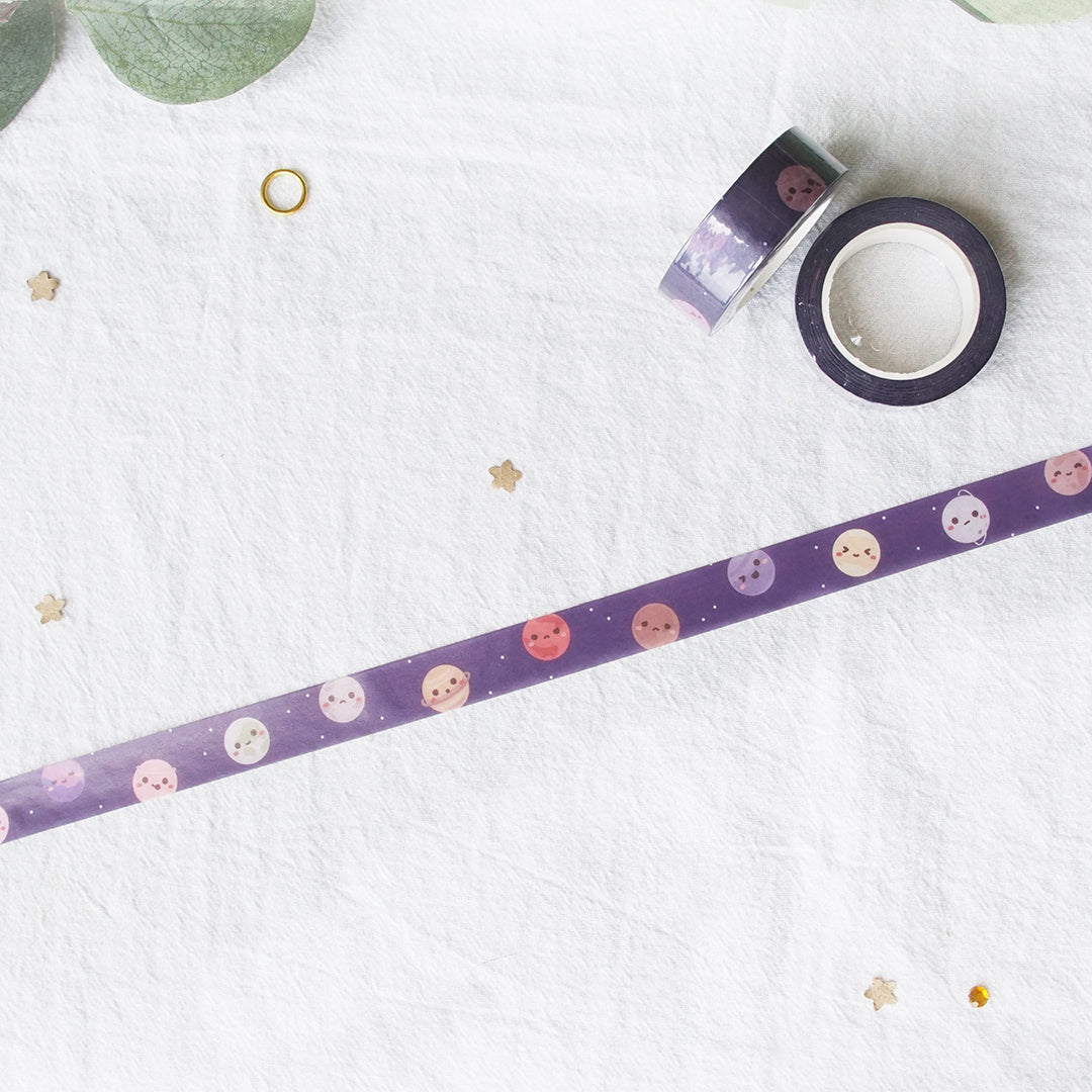 Cute Planets Washi Tape
