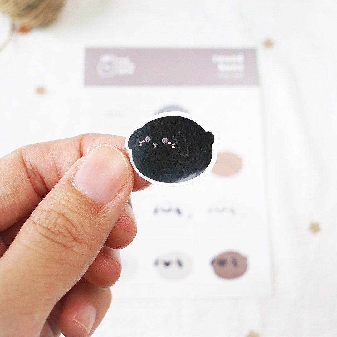 Round Buns – Lop Buns Sticker Sheet