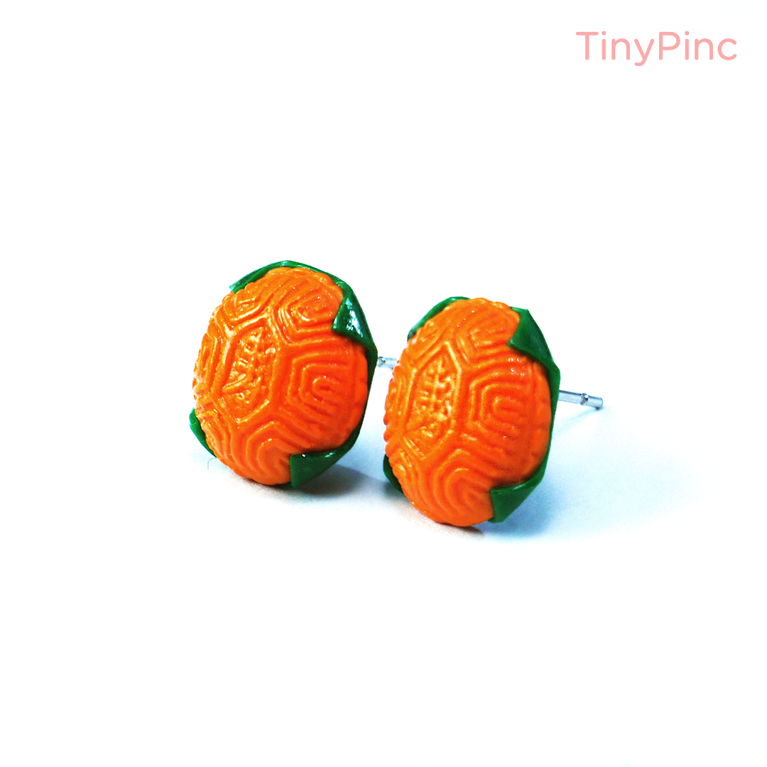 Ang Ku Kuih Earrings