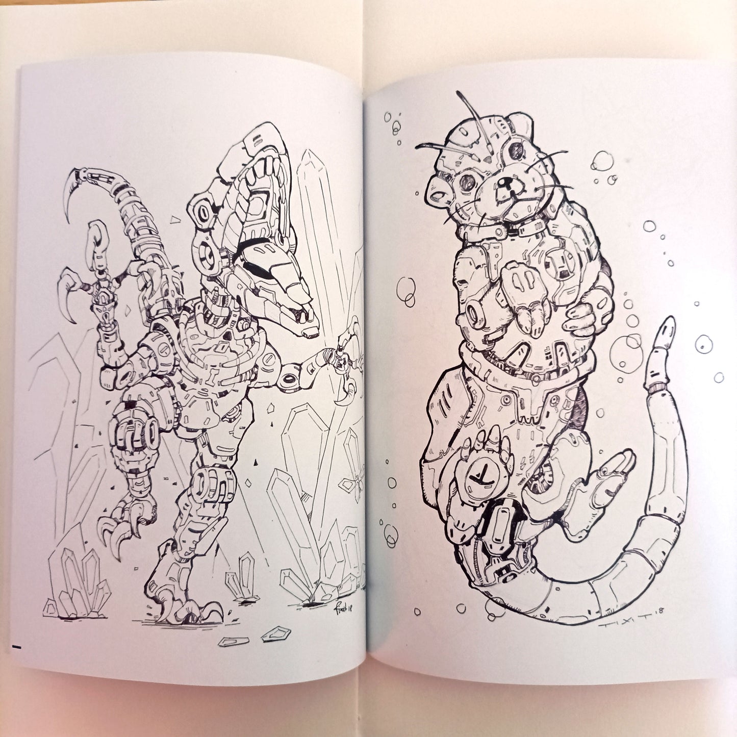 TixiT Rakugaki Artbook