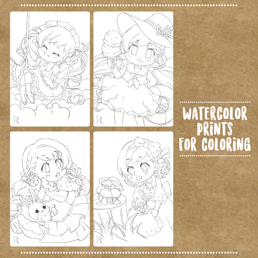 reimy RLLP Watercolor drawing set