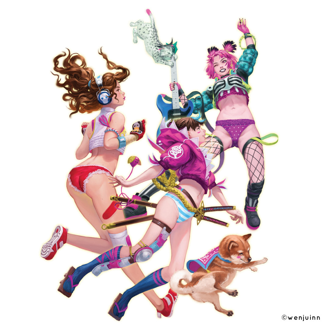 Panty Warriors Artbook