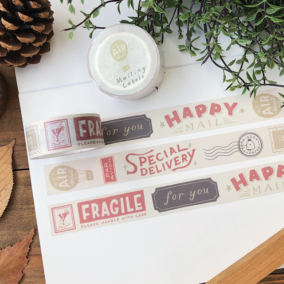 Mailing Labels Washi Tape