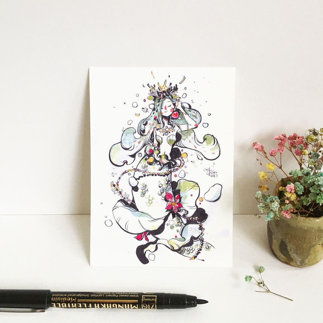 Mermaids (Random) A6 Prints