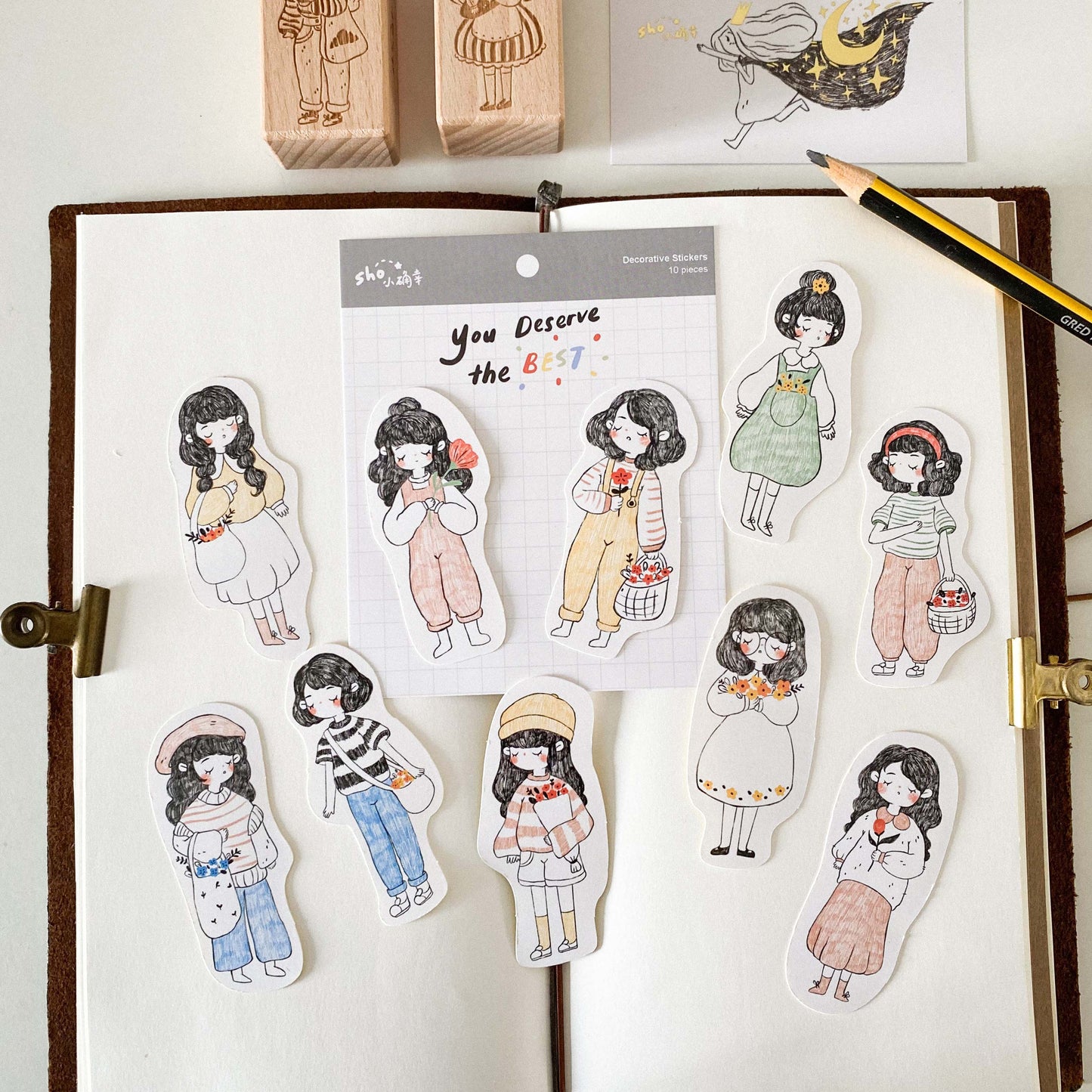 You Deserve The Best Sticker Pack