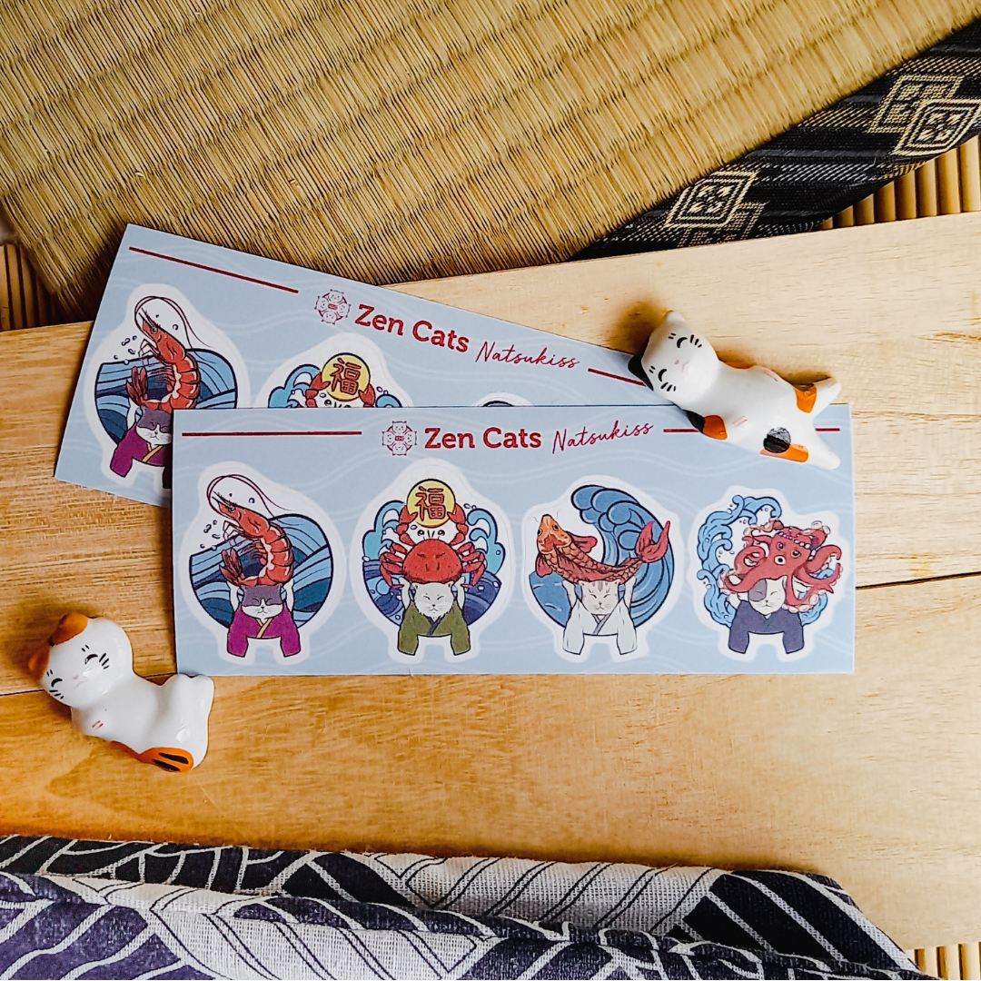 Zen Cats – Natsukiss Stickers