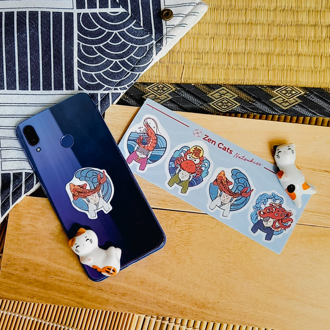 Zen Cats – Natsukiss Stickers