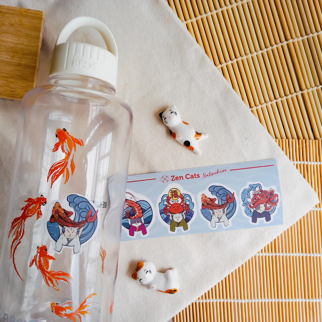 Zen Cats – Natsukiss Stickers