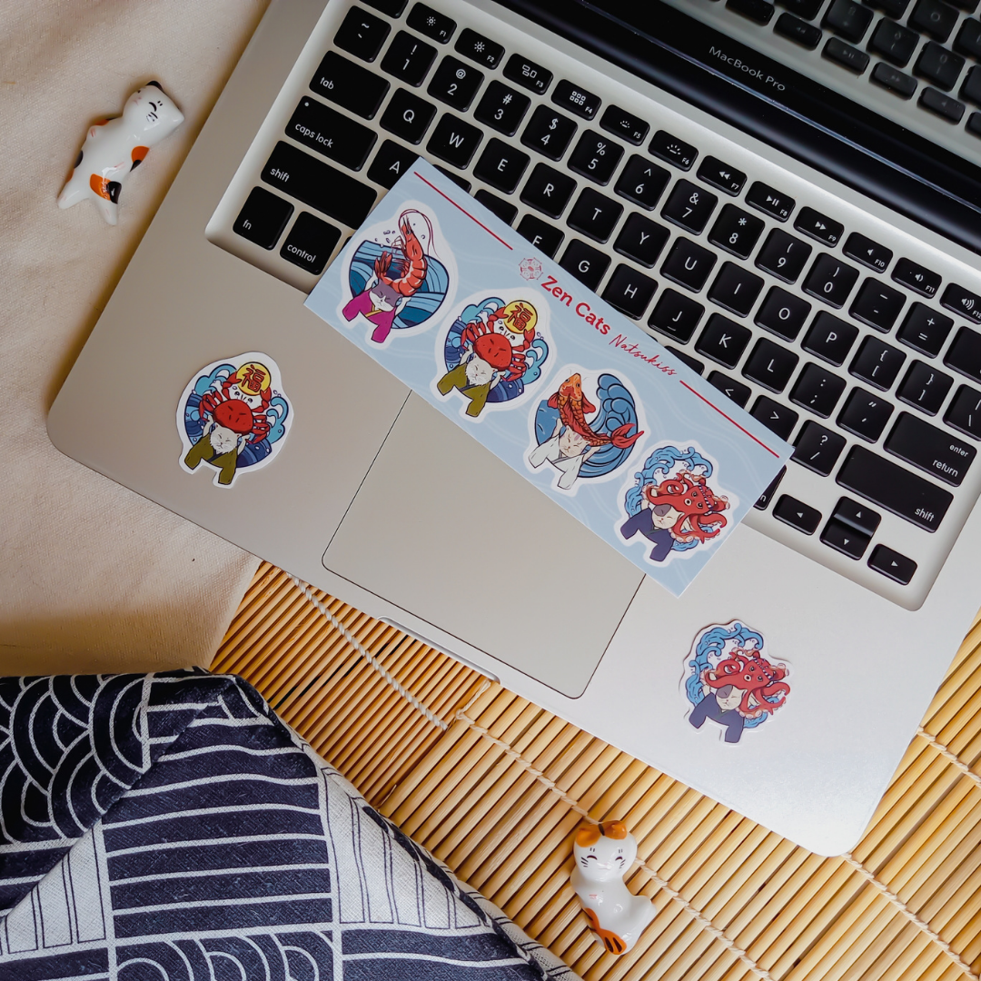 Zen Cats – Natsukiss Stickers