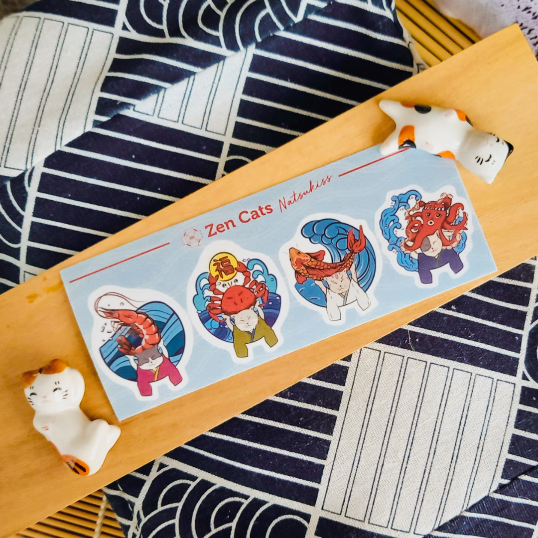 Zen Cats – Natsukiss Stickers