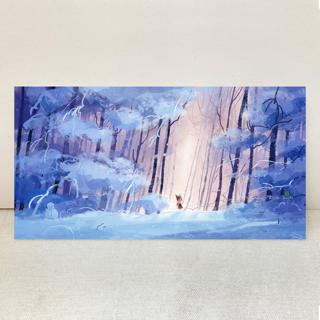 Hui Hui - Winter art print