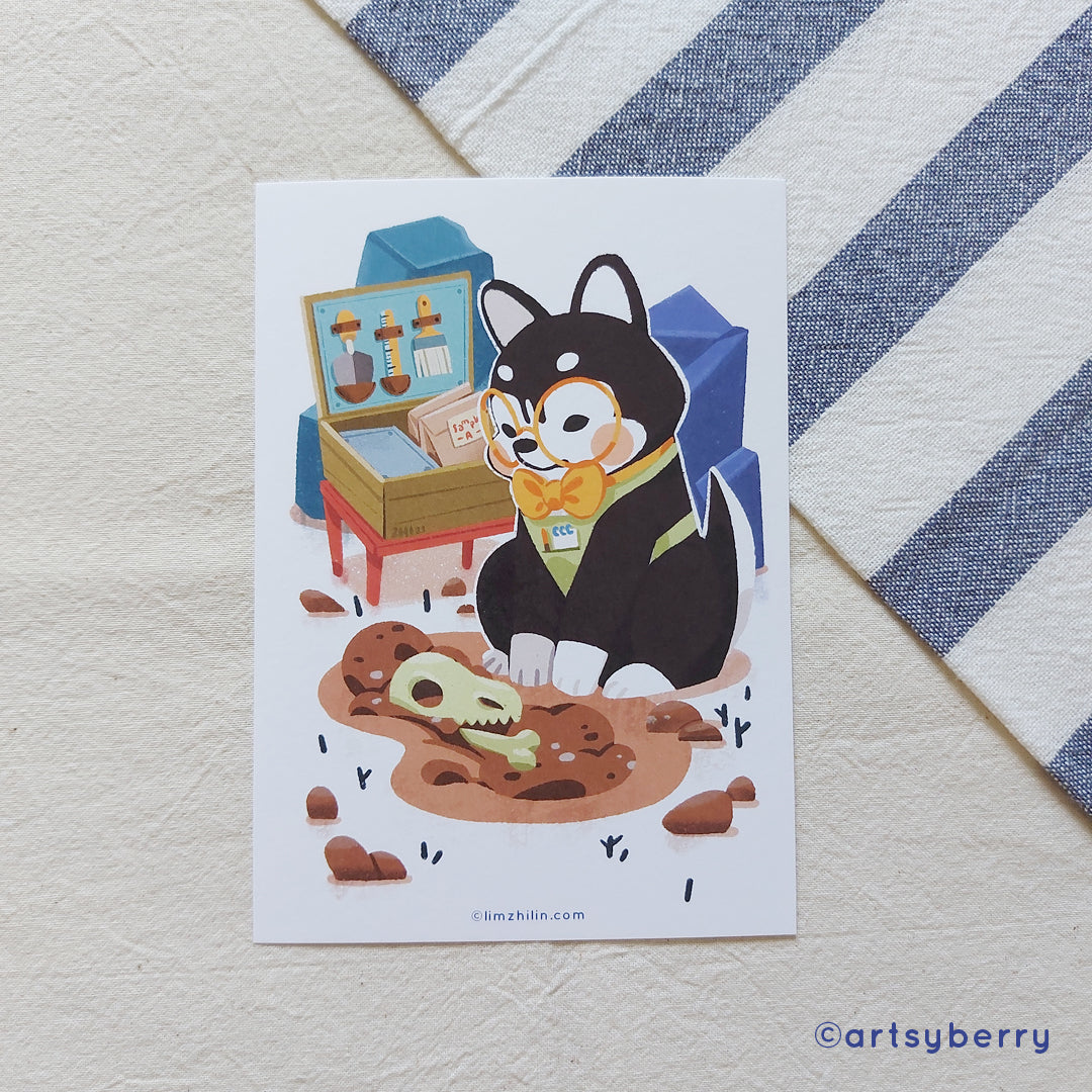 Art Print // Husky Kun