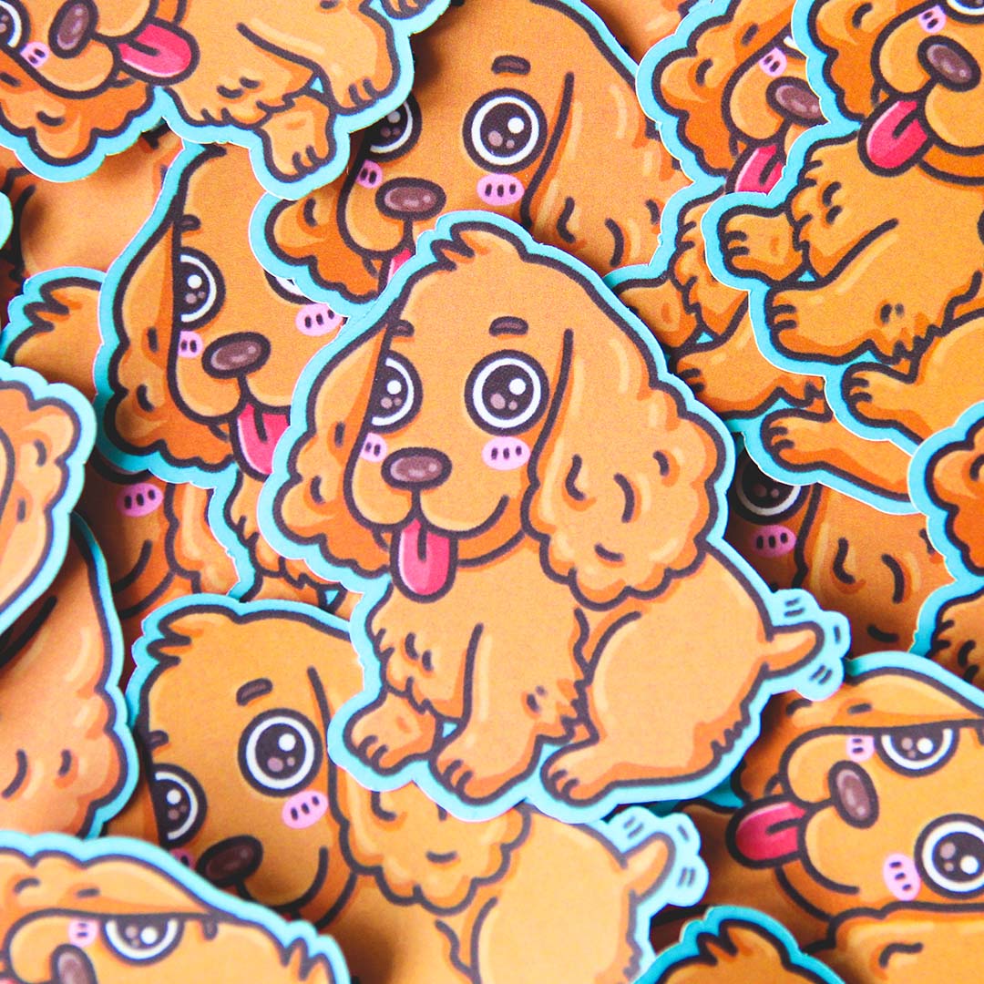 Cocker Spaniel Sticker