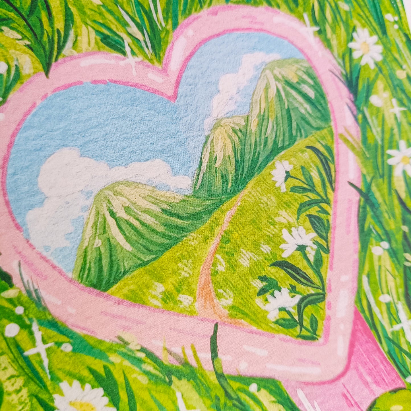 Mirror Fields Art Print