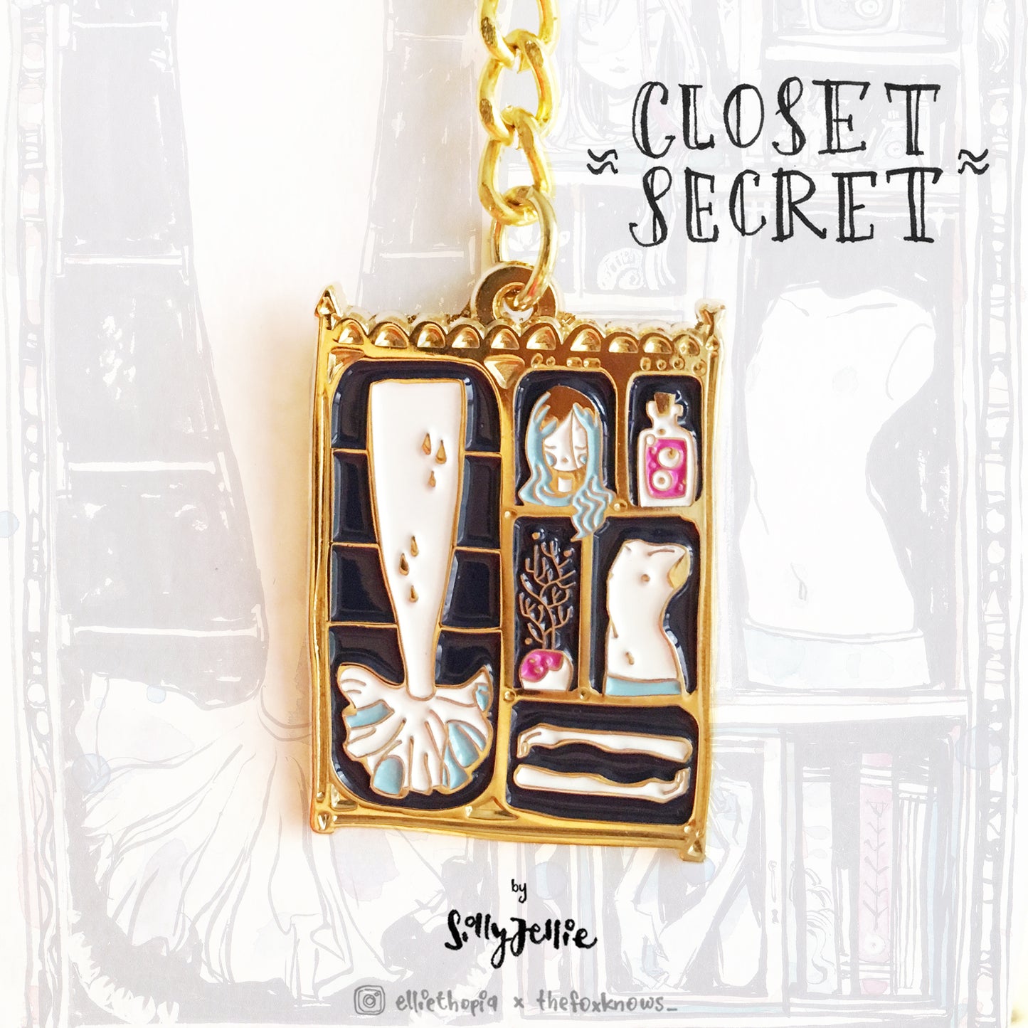 Closet Keychain