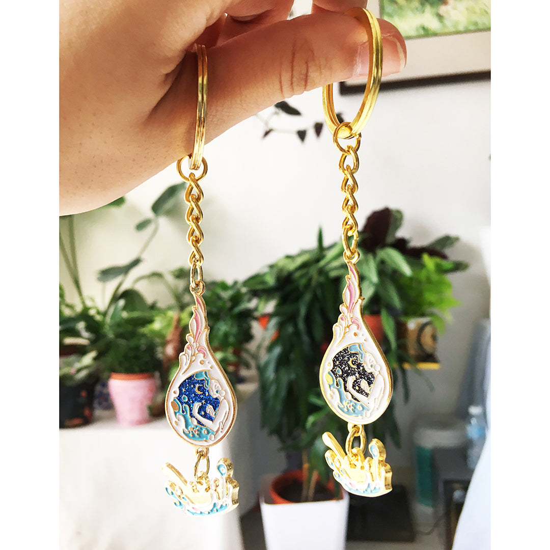 Droplet Keychain