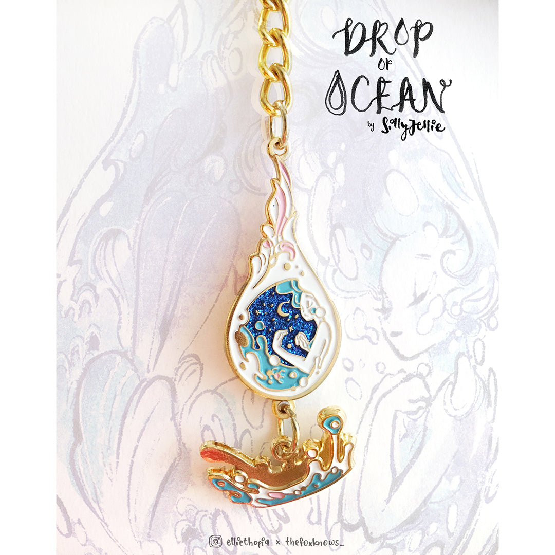 Droplet Keychain