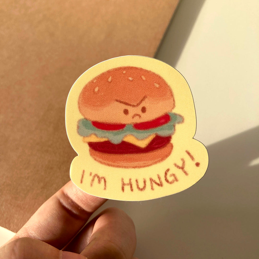 I'm Hungy sticker set