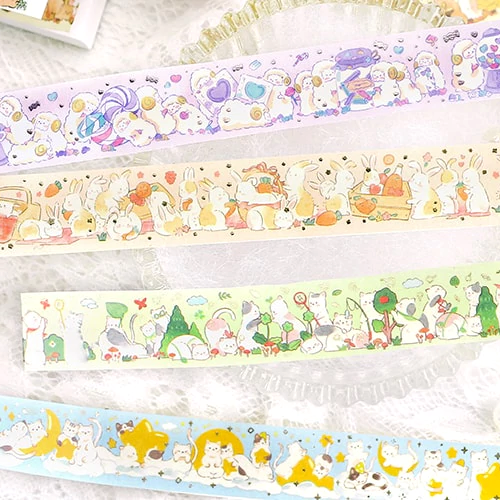 BGM Washi Tape | Animal Party - Camp