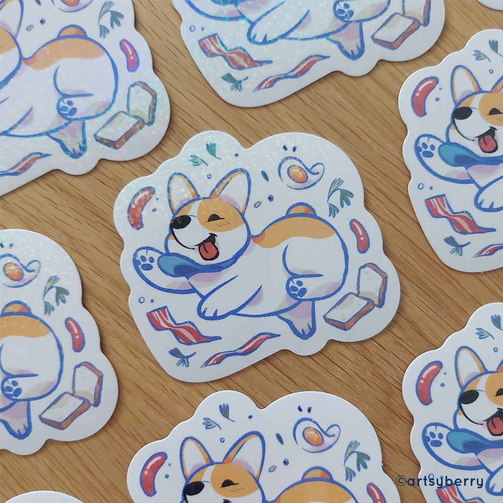 Waterproof Stickers (Holo) // Pika Pika: Coco Chan