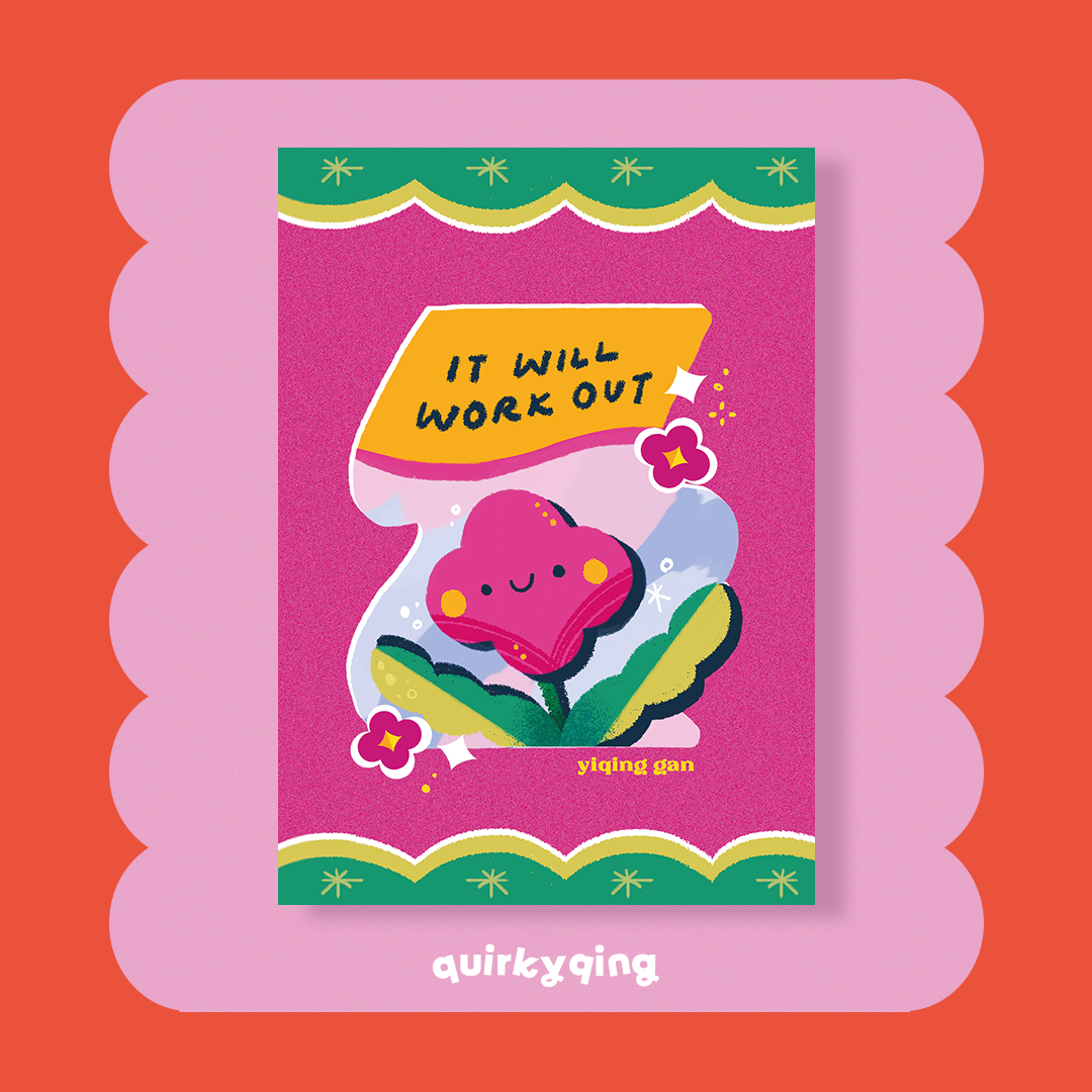 It will work out art print