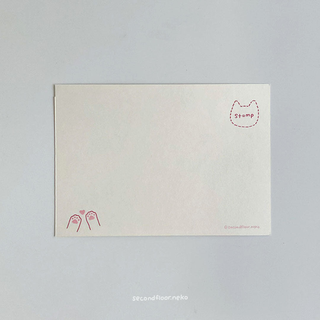 secondfloor.neko | Catto Art Gallery Postcard - The Scream