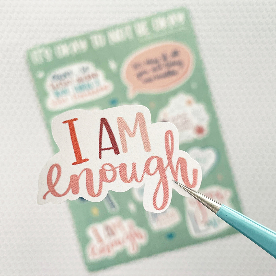 It's Okay to Not be Okay Sticker Sheet