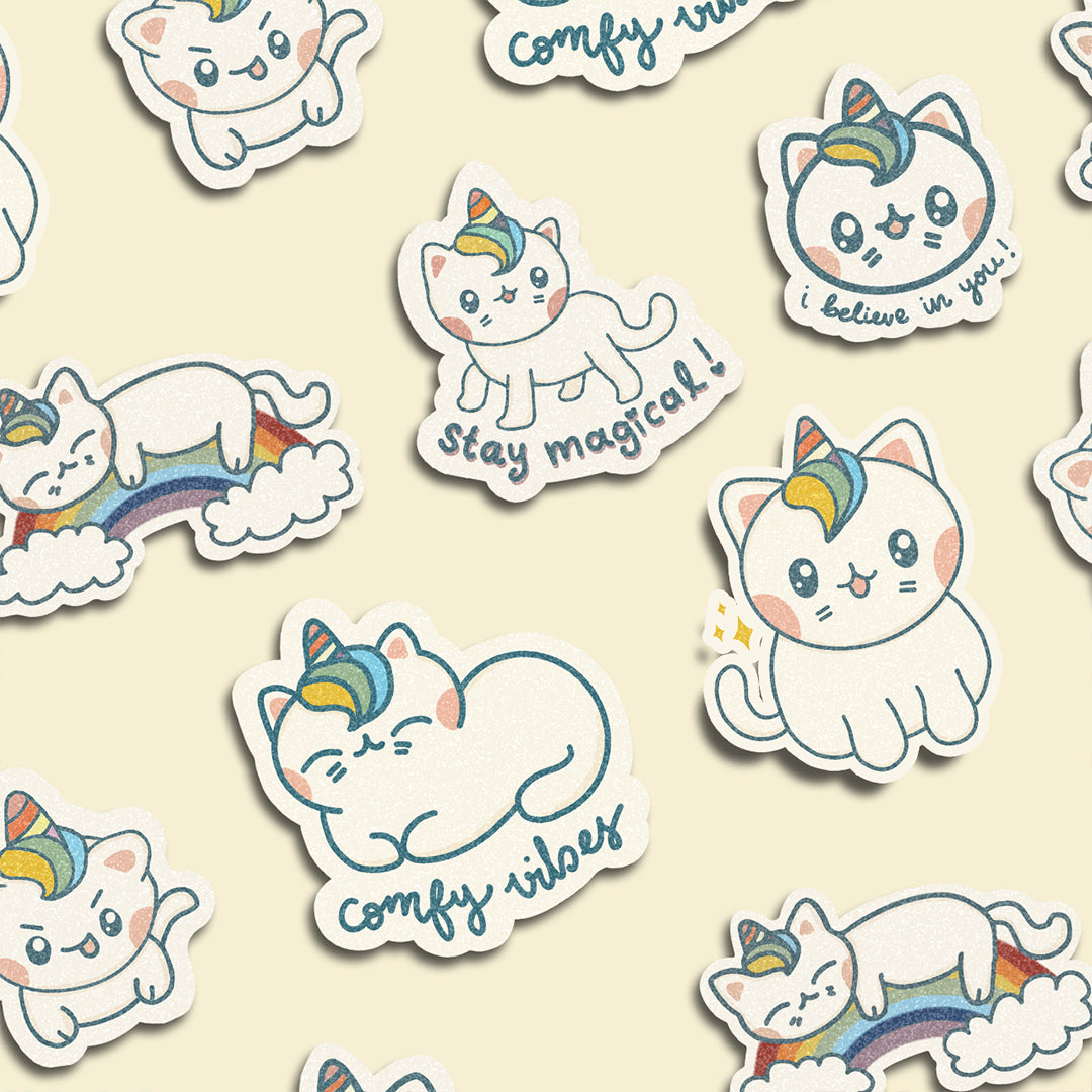 Tofu the Unicorn Cat (Pack of 6)