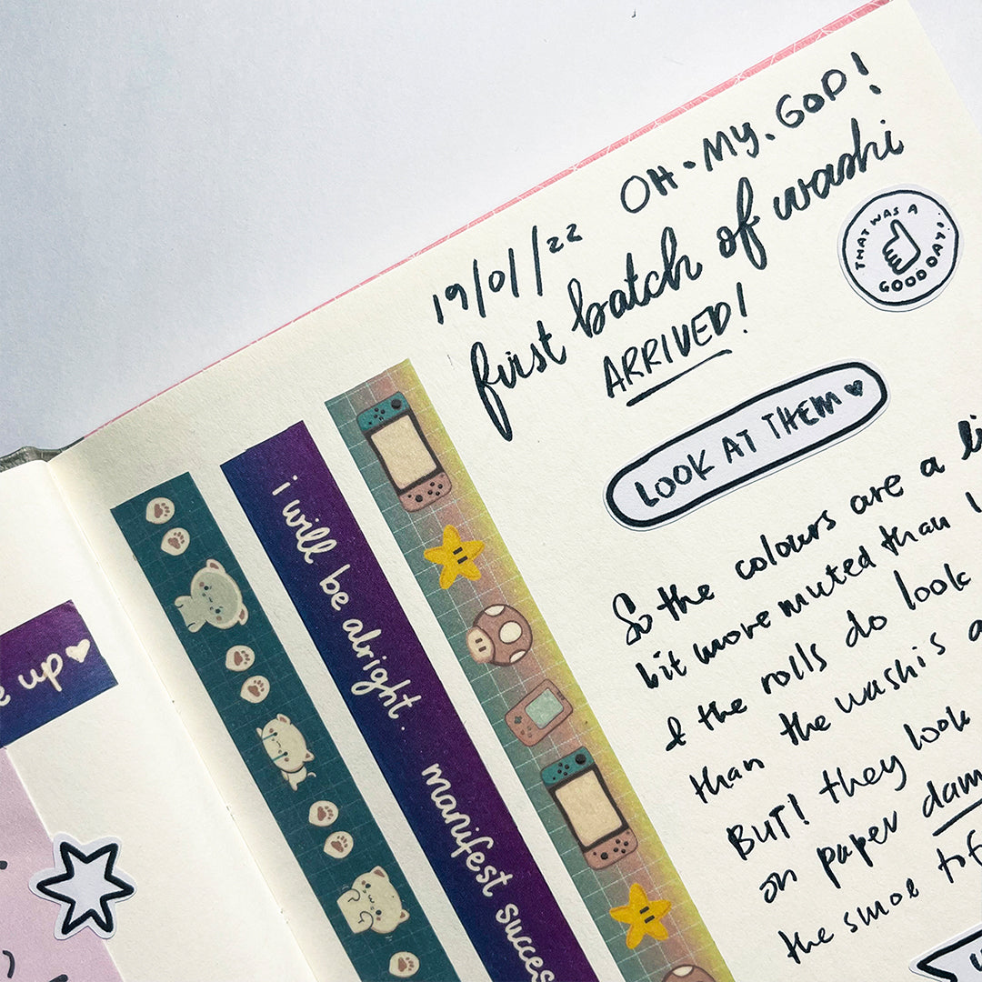 Just Breathe Washi Tape