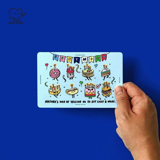 Birthday by WePostWeCare | Postcard