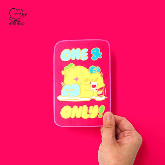 One and Only by WePostWeCare | Postcard