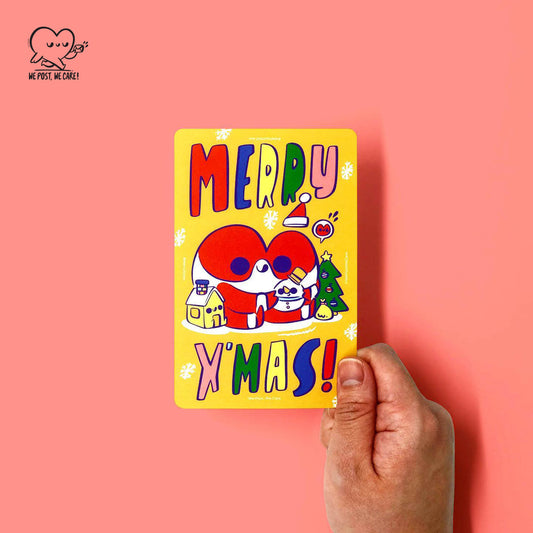 Merry X'mas by WePostWeCare | Postcard