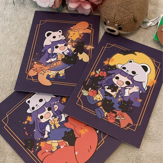 INK.DIARY Postcard - MOONLIGHT