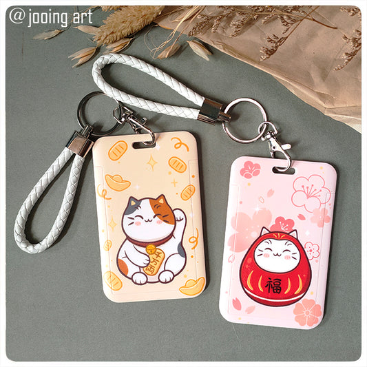 Card Holder - Daruma Cat