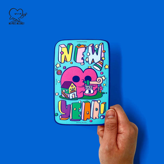 New Year by WePostWeCare | Postcard