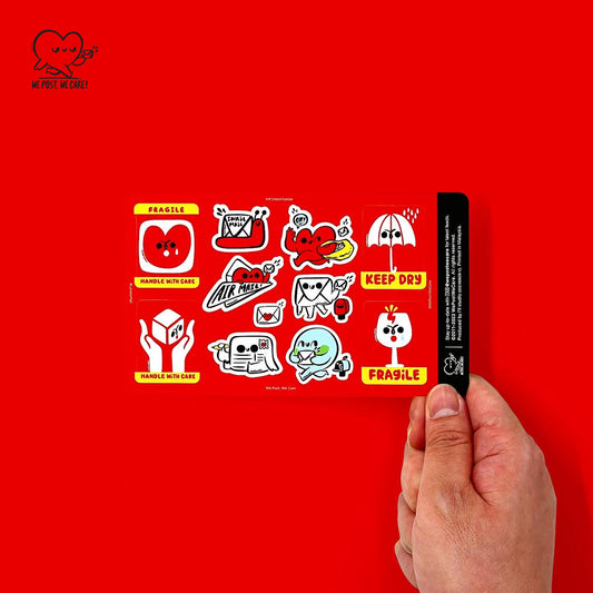 Lovely Mail by WePostWeCare | Sticker Sheet