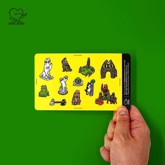 City of Cats by WePostWeCare | Sticker Sheet