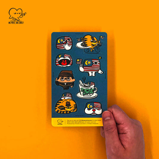 Since 1957 by WePostWeCare | Sticker Sheet