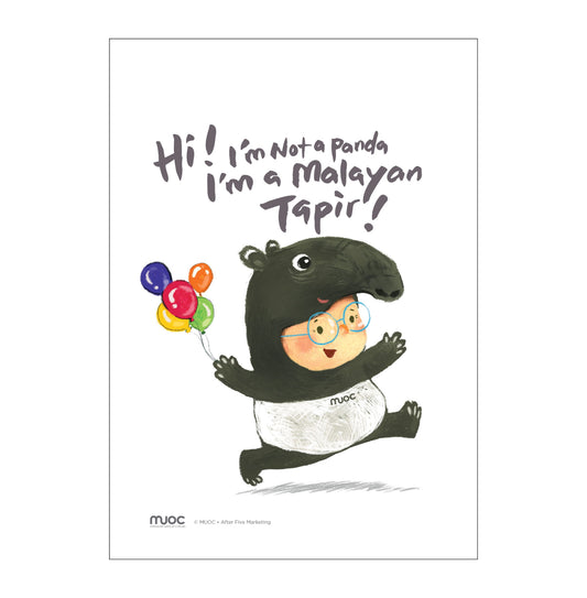 MUOC Art Print #1 - Malayan Tapir