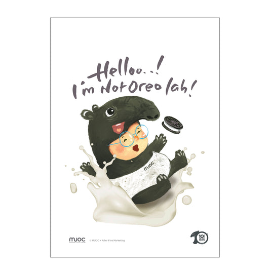 MUOC Art Print #4 - Not Oreo Lah