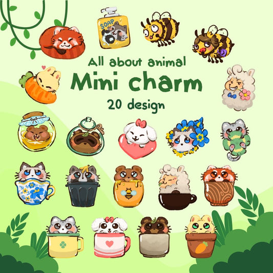dorodotcot - Mini charm blind pack - Animals