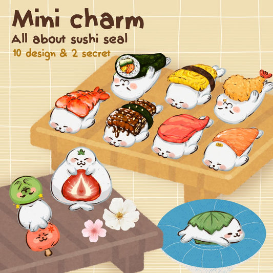 dorodotcot - Mini charm blind pack - Sushi