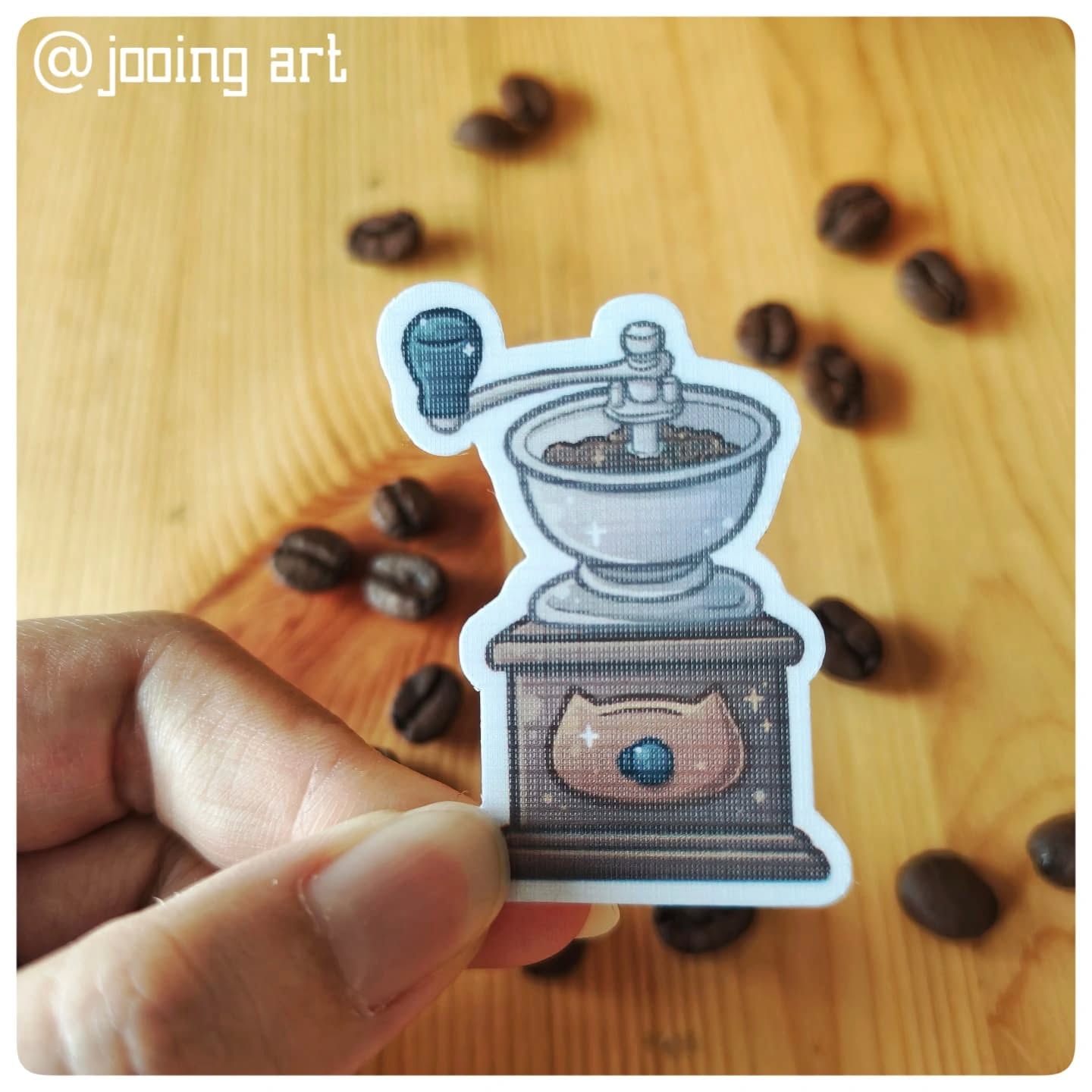 Coffee Brewing Sticker Set