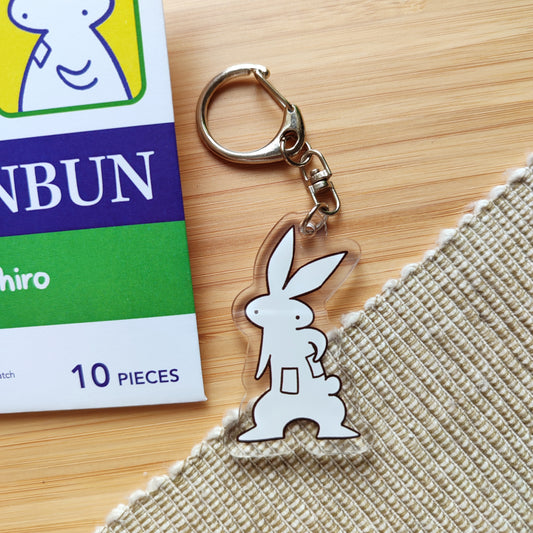 Backpain Bun Acrylic Keychain