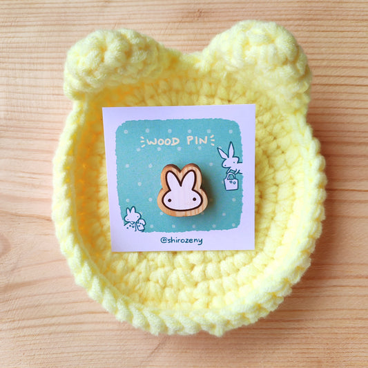 Basic Baby Bun Wood Pin