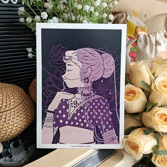 Salt x Paper Postcard - Indian Beauty