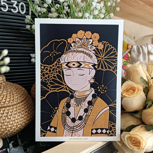 Salt x Paper Postcard - Ethnic Beauty