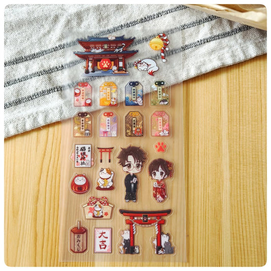 Sticker Sheet - Neko Shrine