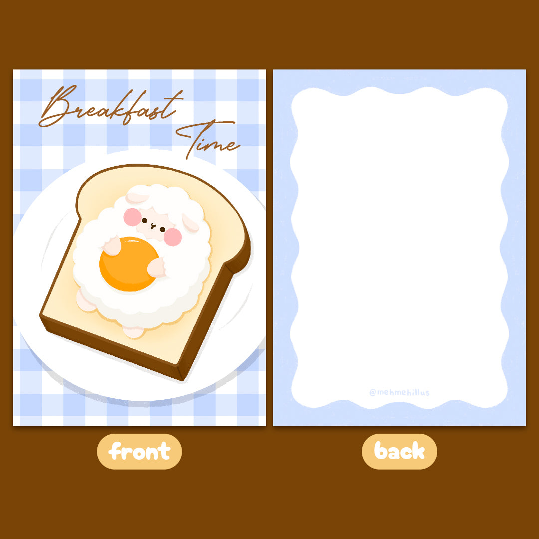 mehmeh | Postcard - Breakfast